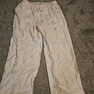 Womens Cream Pants